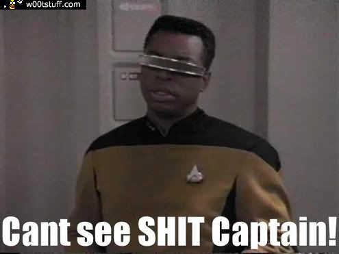 Can't see shit captain!