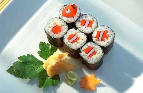 Finding Nemo sushi