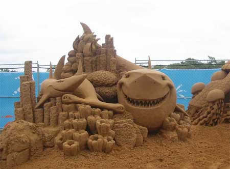 Cool sand structure