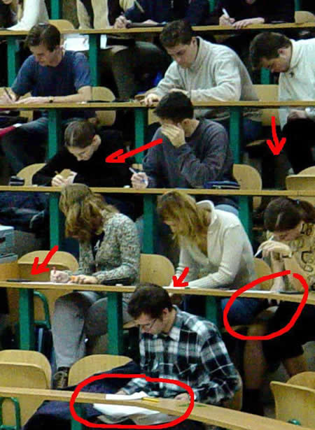 Massive college cheating