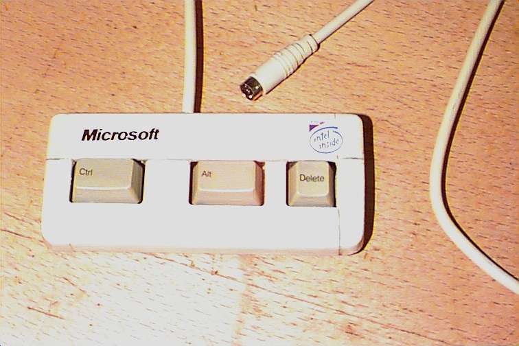 Funny Microsoft keyboard