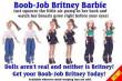 Boob-job Britney figure