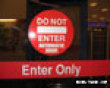 Funny pics tracker: Don't enter but enter picture