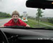 Funny pics tracker: Kid on the hood picture