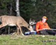 Funny pics tracker: Deer owns hunter picture
