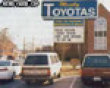 Mostly toyotas sign picture