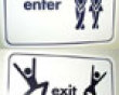 Funny pics mix: Enter and exit picture