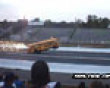 Crazy bus wheelie picture