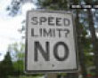 No speed limit thanks picture