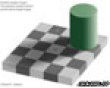 Funny pics mix: Checker board illusion picture
