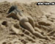 Sandy babe sculpture picture