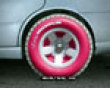 Funny pics tracker: Lady's tire picture