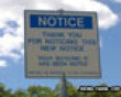 Funny pics tracker: Notice this sign picture