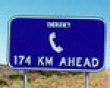 Funny pics tracker: 174km emergency picture