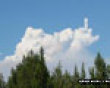 Funny pics tracker: Cloud flip off picture