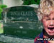 Funny pics mix: Santa's headstone picture