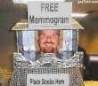 Funny pictures: Free mammogram service
