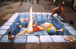 Sidewalk Swimming