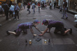 Funny pictures : Sidewalk Artists