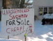 Funny pictures: Unassembled Snowman