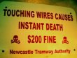 Funny pictures : Dangerous Tram Wires