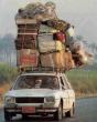 Overloaded Car