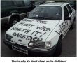 Funny pictures : Cheaters car