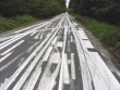 Funny pictures : Road painter goes nuts!