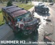 Funny pictures: Hummer crash