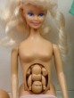 Funny pictures : Pregnant Barbie