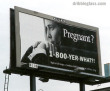 Funny pictures : Pregnant Billboard