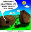 Funny pictures: Noah's answering machine