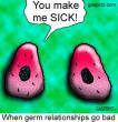 Funny pictures : Bad germ relationships