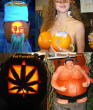 Sexy pumpkin carvings