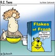 Flakes of frost