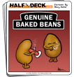 Funny pictures : Genuine baked beans