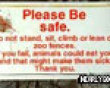 Funny pics mix: Nice zoo sign picture