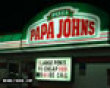 Papa john's sign picture