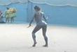 This girl is flexible!