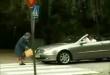 Funny videos : Old granny hits this guys car!