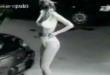 Funny videos : Woman getting changed in parking lot
