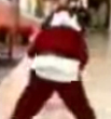 Santa robbery video