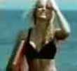 Topless beach video