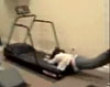 Girl on treadmill