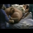 Funny videos : 800 lbs fat man