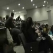 Stupid videos : College dude goes crazy in class