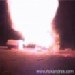 Why not try to blow up a toliet with firework?