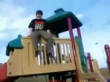 Fat kid swing fall