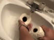 Pranks: Toilet paper throwing prank