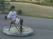 Home made videos : Awesome homemade hovercraft